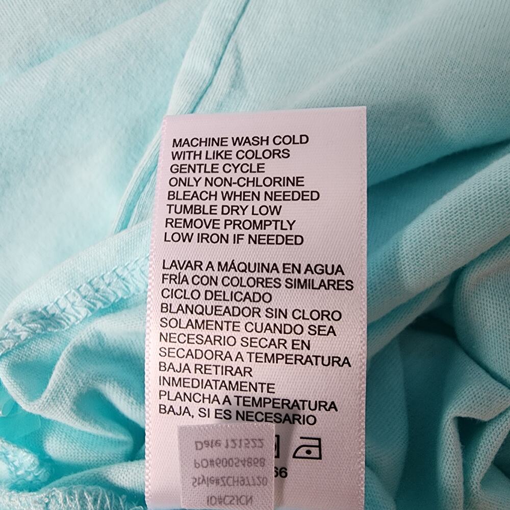 NWT Carole Hochman 2-Piece Pajama Set Aqua Blue | Cozy Lounge Sleepwear Women 2X - Picture 15 of 16